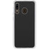 Specialty Vinyl Black Hex Texture Galaxy A20 Clear Case